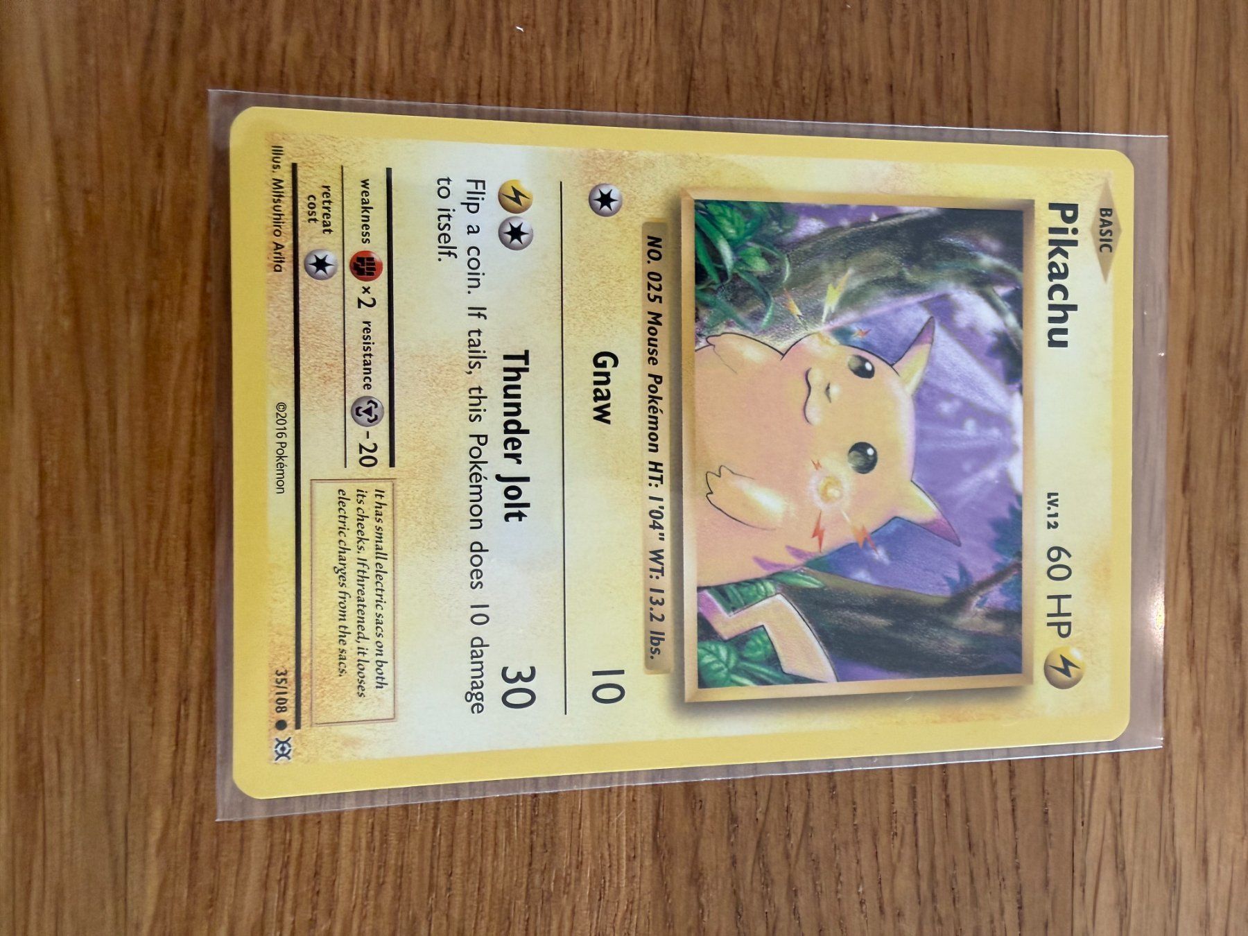 Pokémon Cartes à collectionner: Pikachu 35/108 – D'occasion à Amriswil par sim_nlb6