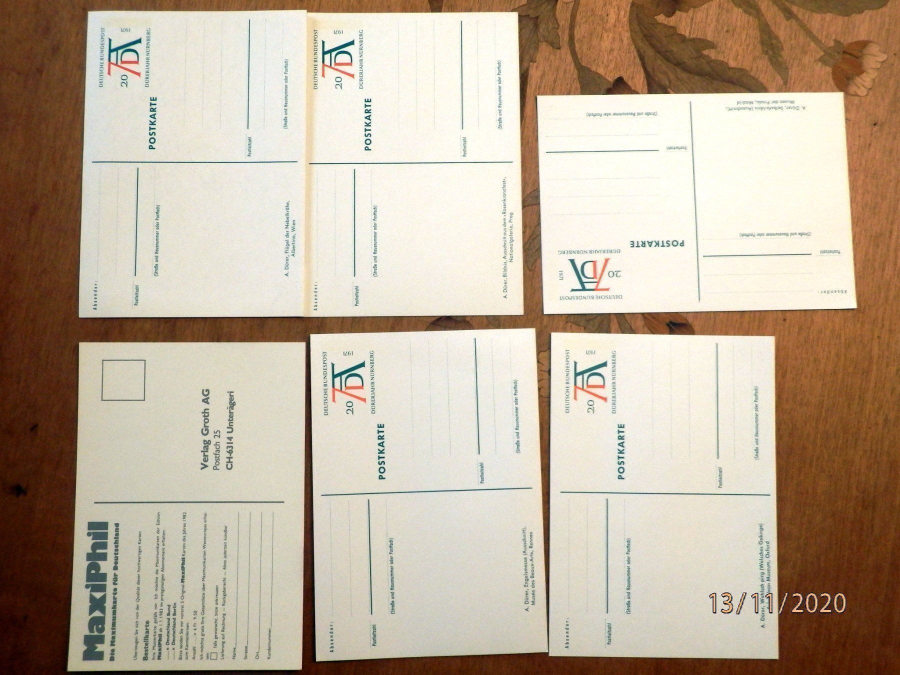 Cartoline postali: Künstlerkarten ungeb. und 2 Kinderkarten – Usato da Ueberstorf venduto da dinbau 9