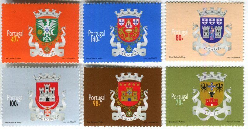 Alle Briefmarken: Briefmarken "Wappen". Portugal. – Neu und originalverpackt aus Basel von Butsch5