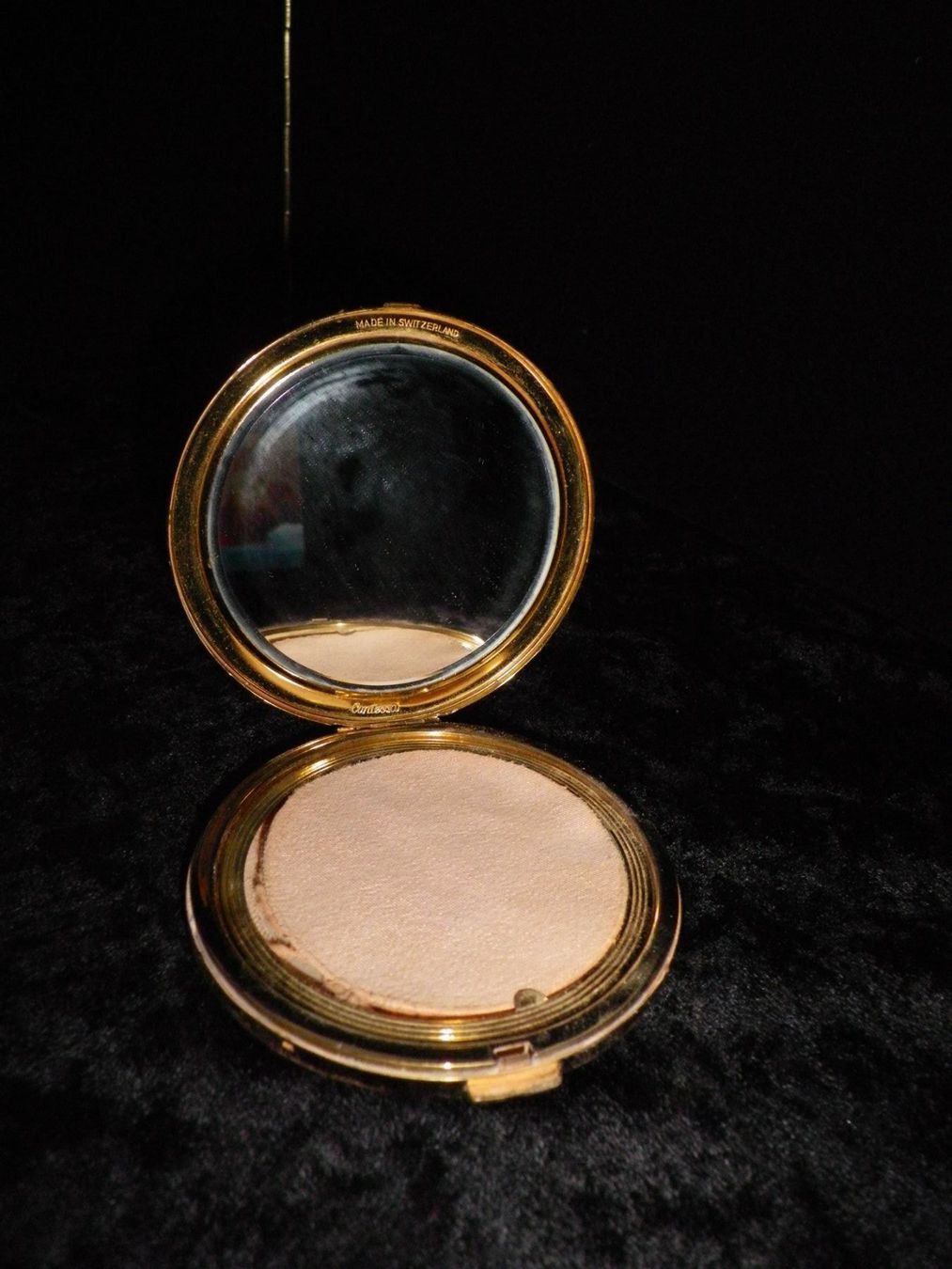 Cura del viso: Puder-Dose mit Perlmutt – Usato da Reinach BL venduto da Annodomini 4