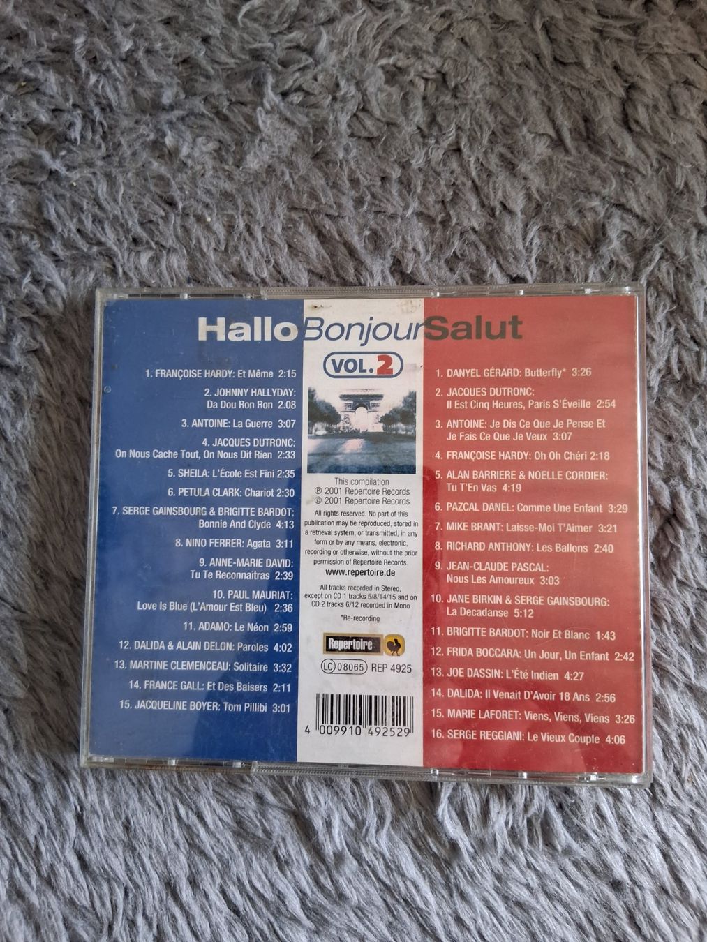 CD: HALLO BONJOUR SALUT  VOL.2  CD – Usato da Wetzikon ZH venduto da Ramones01 1