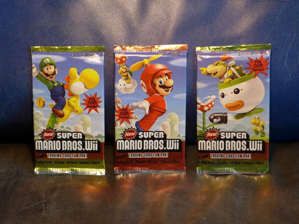 super mario bros trading cards fun packs Kaufen auf Ricardo
