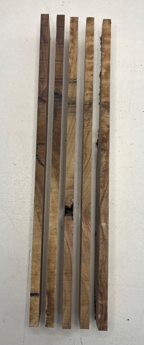 Articoli in legno: 5 Stk. Olivenholz – Usato da Weinfelden venduto da Kathydoes 2