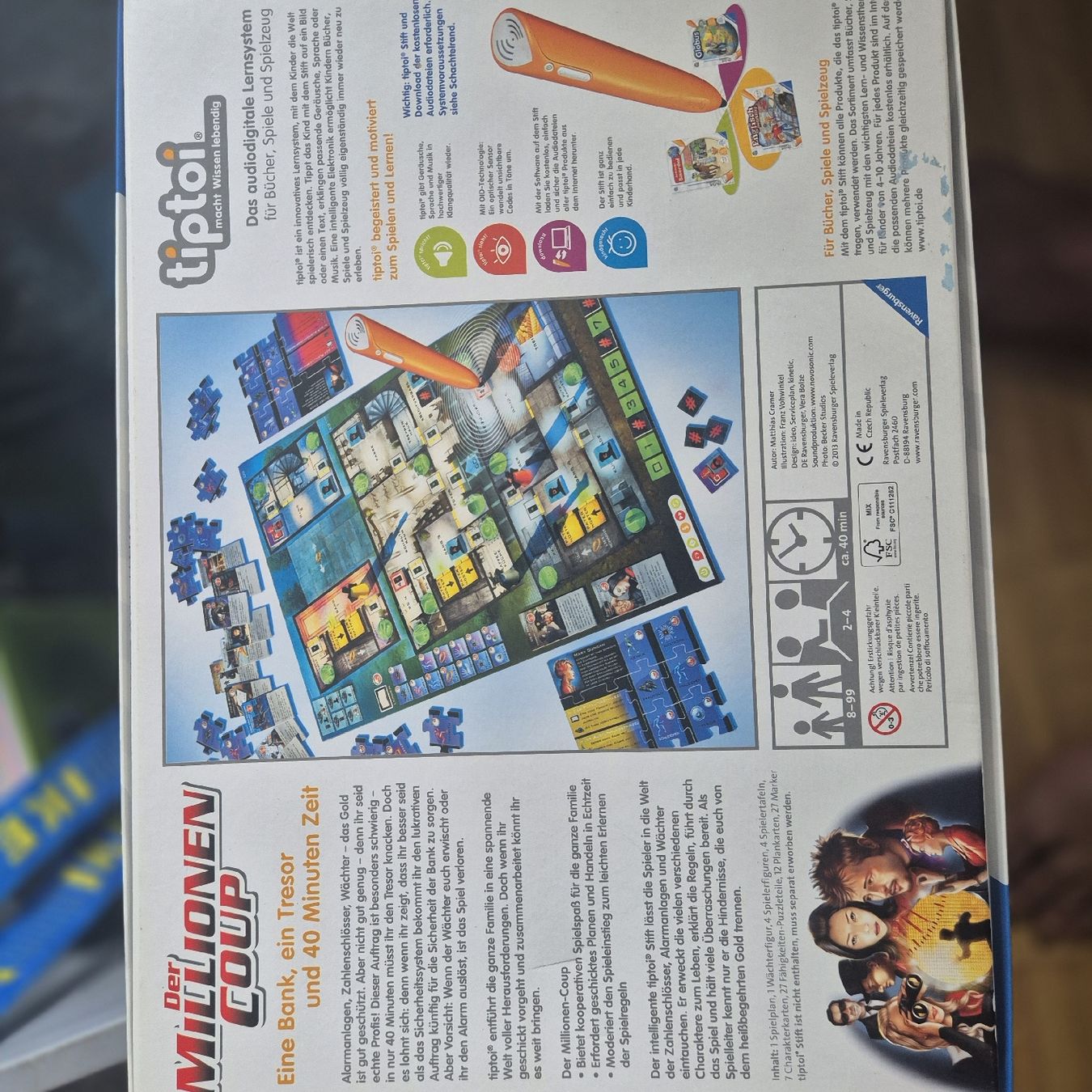 Tiptoi Spiele: Ravensburger tiptoi Der Millionen Coup – Gebraucht aus Arlesheim von Gargy79 3