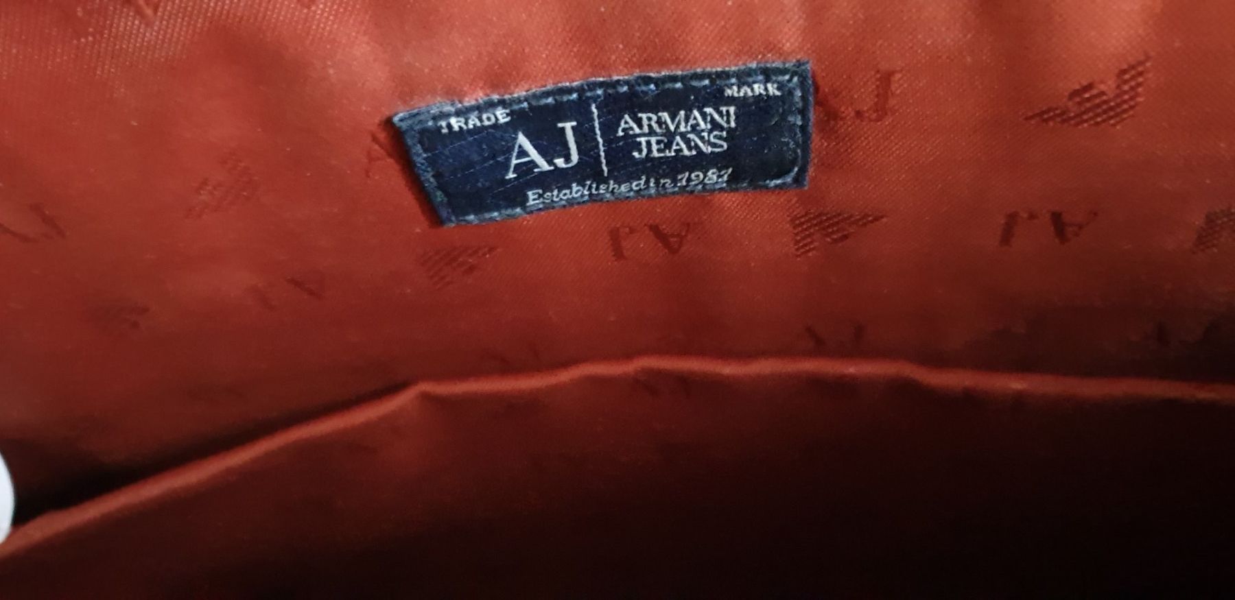 Armani Borse: Armani Jeans Laptop/Dokumente-Tasche – Usato da Chur venduto da Vintage-Hunter 2