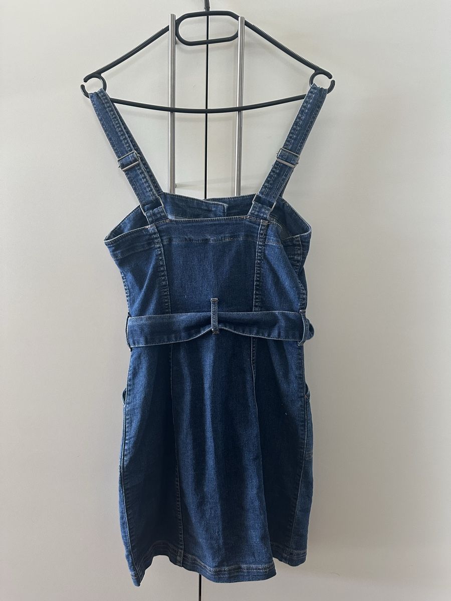 H&M Kleider: Jeanskleid mit Gürtel, Grösse 34 – Neu (gemäss Beschreibung) aus Wangen SZ von Jaay_Sky 1
