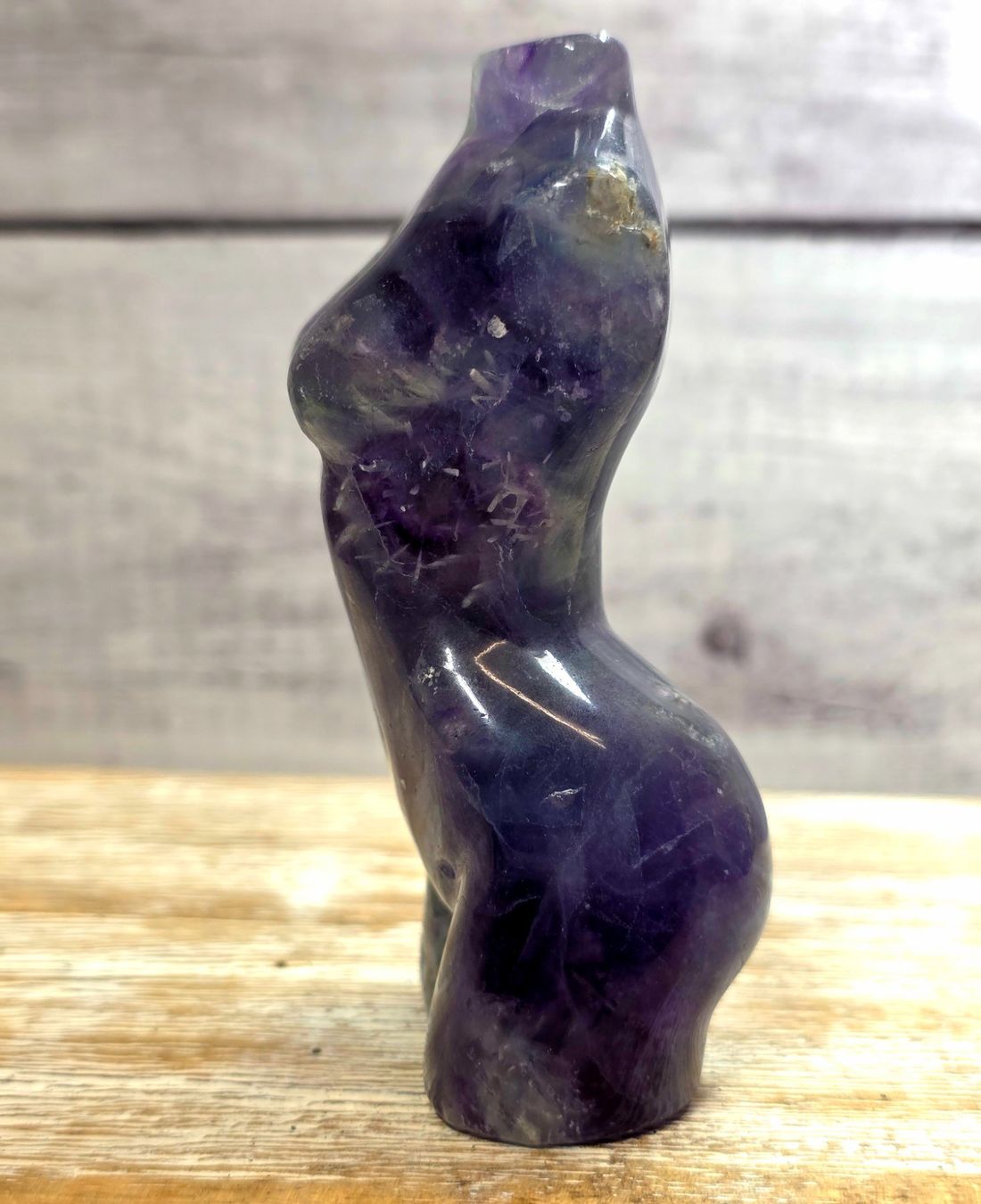 Minerali & Pietre curative: Federfluorit Lady 327g – Nuovo e nell'imballaggio originale da Matzingen venduto da Shay_Crystalz 2