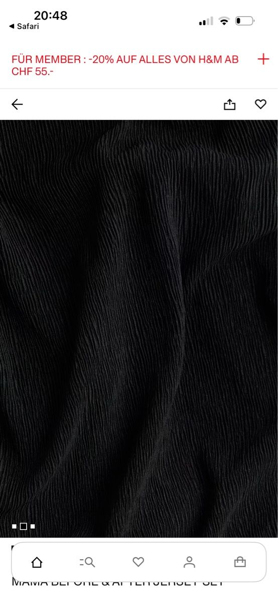 H&M Kleider: Neues, schwarzes H&M Mama Set, Grösse M – Neu (gemäss Beschreibung) aus Stäfa von InesBo 2