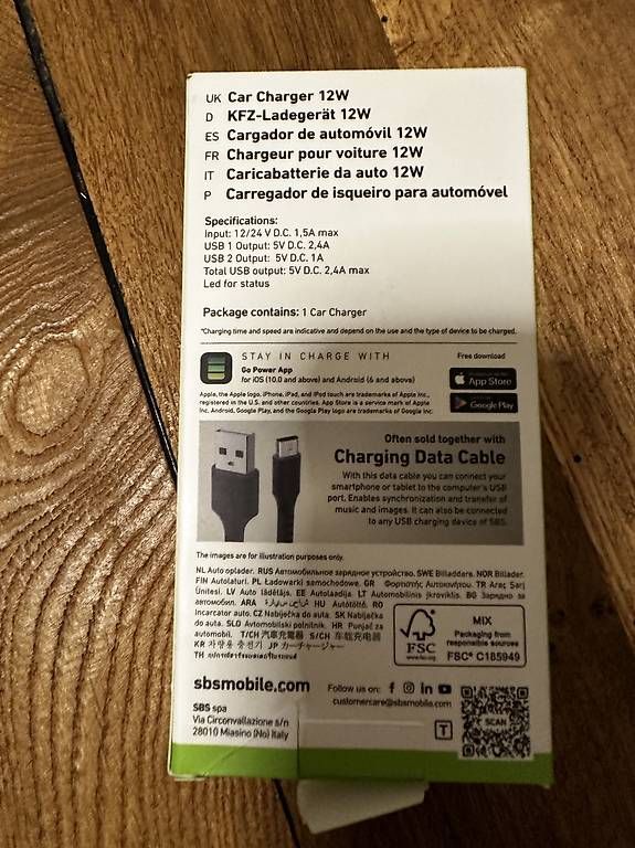 Chargeurs de batterie: Ladegerät für das Auto – D'occasion à Wil SG par arj_8hhq 1