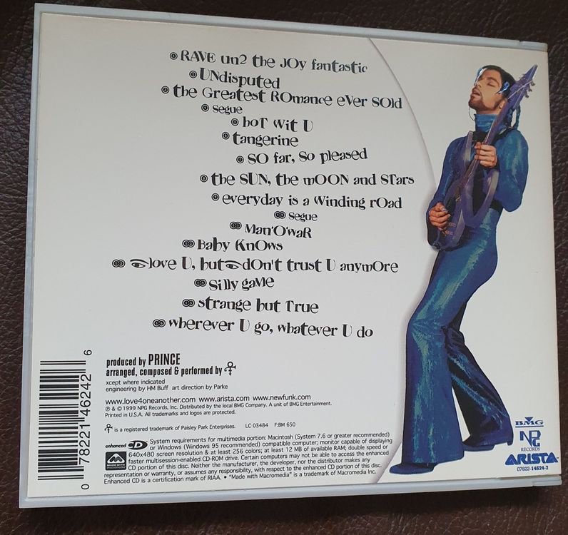 Prince - Rave Un2 The Joy Fantastic - CD | Kaufen Auf Ricardo