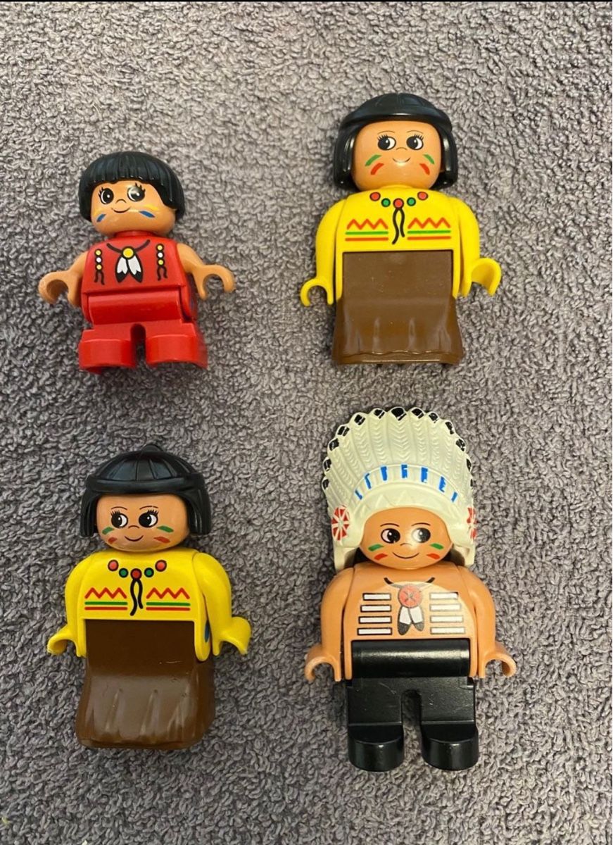 Giocattoli: Lego Duplo Indianerfiguren Set – Usato da Zürich venduto da Miggimaus12 5