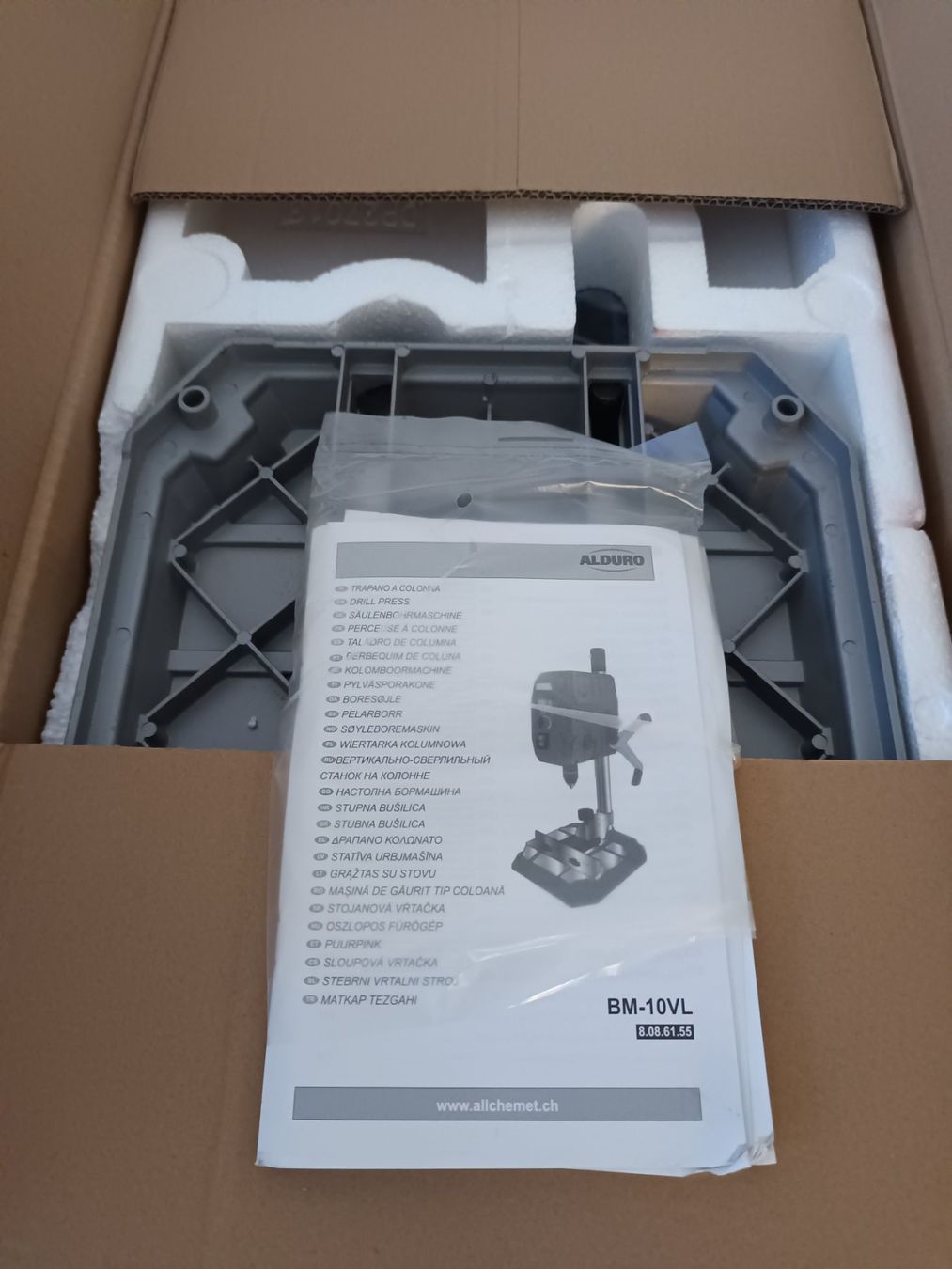 Trapani: Neue Alduro Digitale-Ständerbohrmaschine – Nuovo e nell'imballaggio originale da Rüthi (Rheintal) venduto da Balty 2