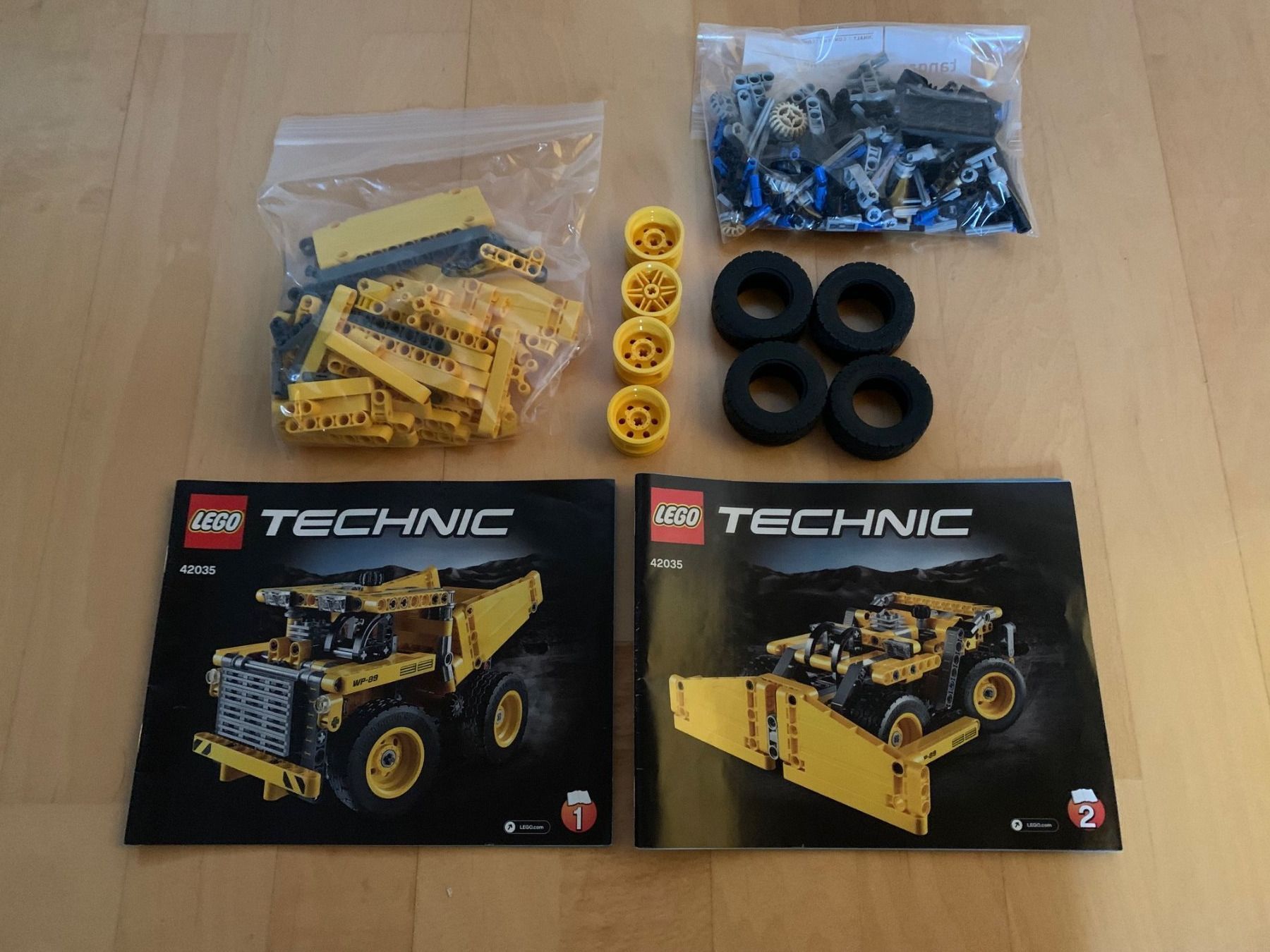 Lego Spielzeuge: Lego Technic Muldenkipper/Planierradschlepper, 2 in 1, 42035 – Gebraucht aus Basel von Bonzito43 6