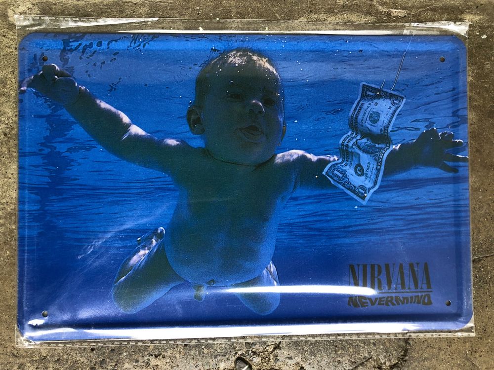 Nirvana nevermind musik rock kurt cobain (Neu und originalverpackt) in ...