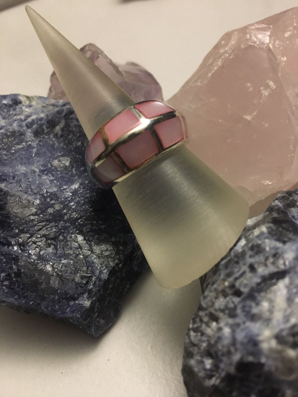 Anelli: Silberring 925 er Sterling mit Perlmut – Nuovo (secondo la descrizione) da Fislisbach venduto da Eye-Arts 1
