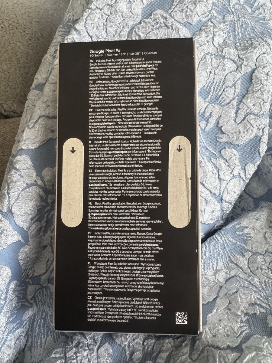 Google Handys / Smartphones: Google Pixel 9a 128 GB Obsidian NEU – Neu und originalverpackt aus Koppigen von jos_895n 2