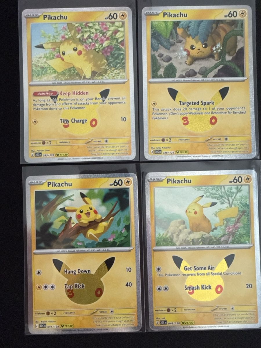 Pokémon Cartes à collectionner: Pikachu 30th Celebration – Neuf (Voir description) à Grenchen par doemu_ 2