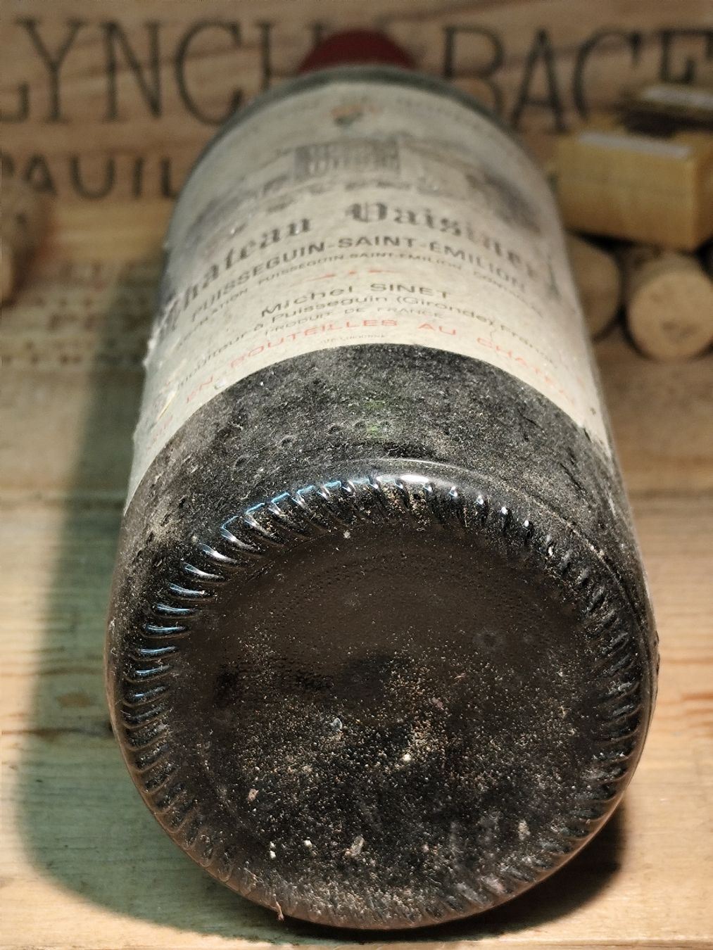 Vino: 1989 Saint Emilion Chateau Vaisinerie – Nuovo e nell'imballaggio originale da Büsserach venduto da Vintage-vins 3
