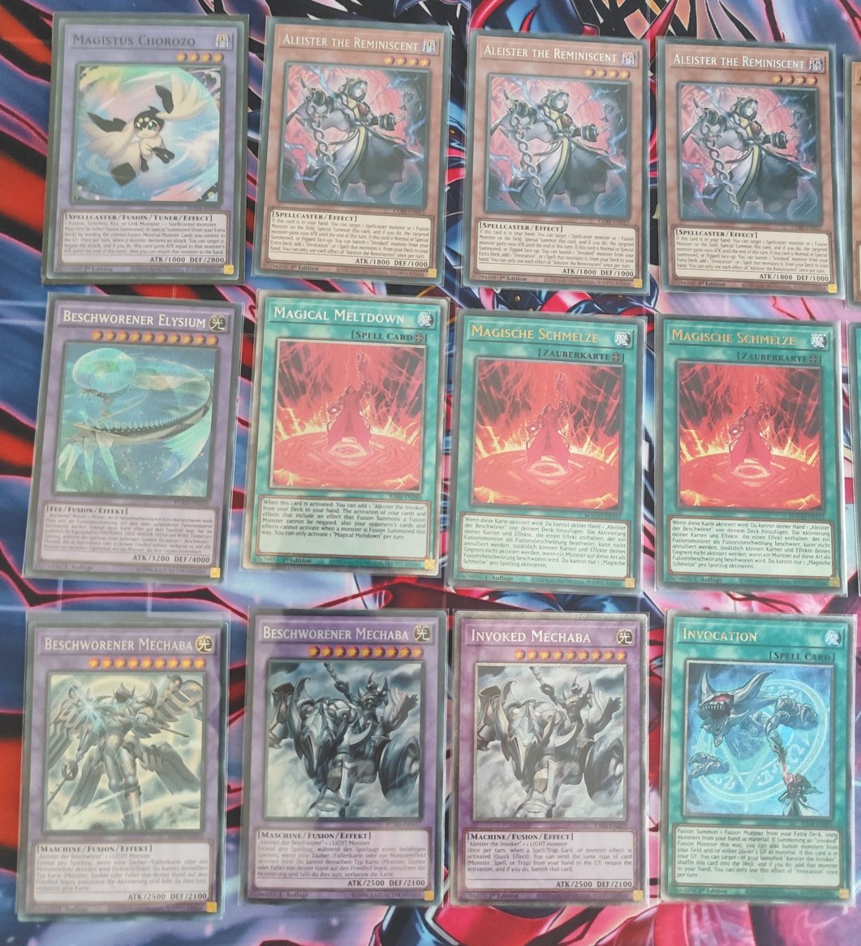 Yugioh Sammelbilder & Trading cards: Yu-Gi-Oh Invoked + Aleister Deckcore – Gebraucht aus Schlieren von davejuveboy429 1