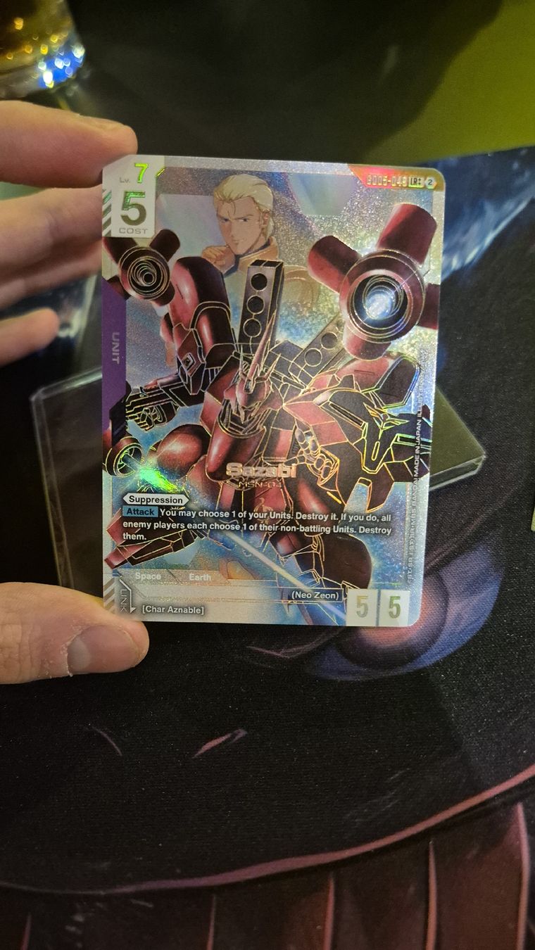 Bandai Sammelbilder & Trading cards: Sazabi LR ++ Gundam – Neu (gemäss Beschreibung) aus Morges von PokeSwiss98 3