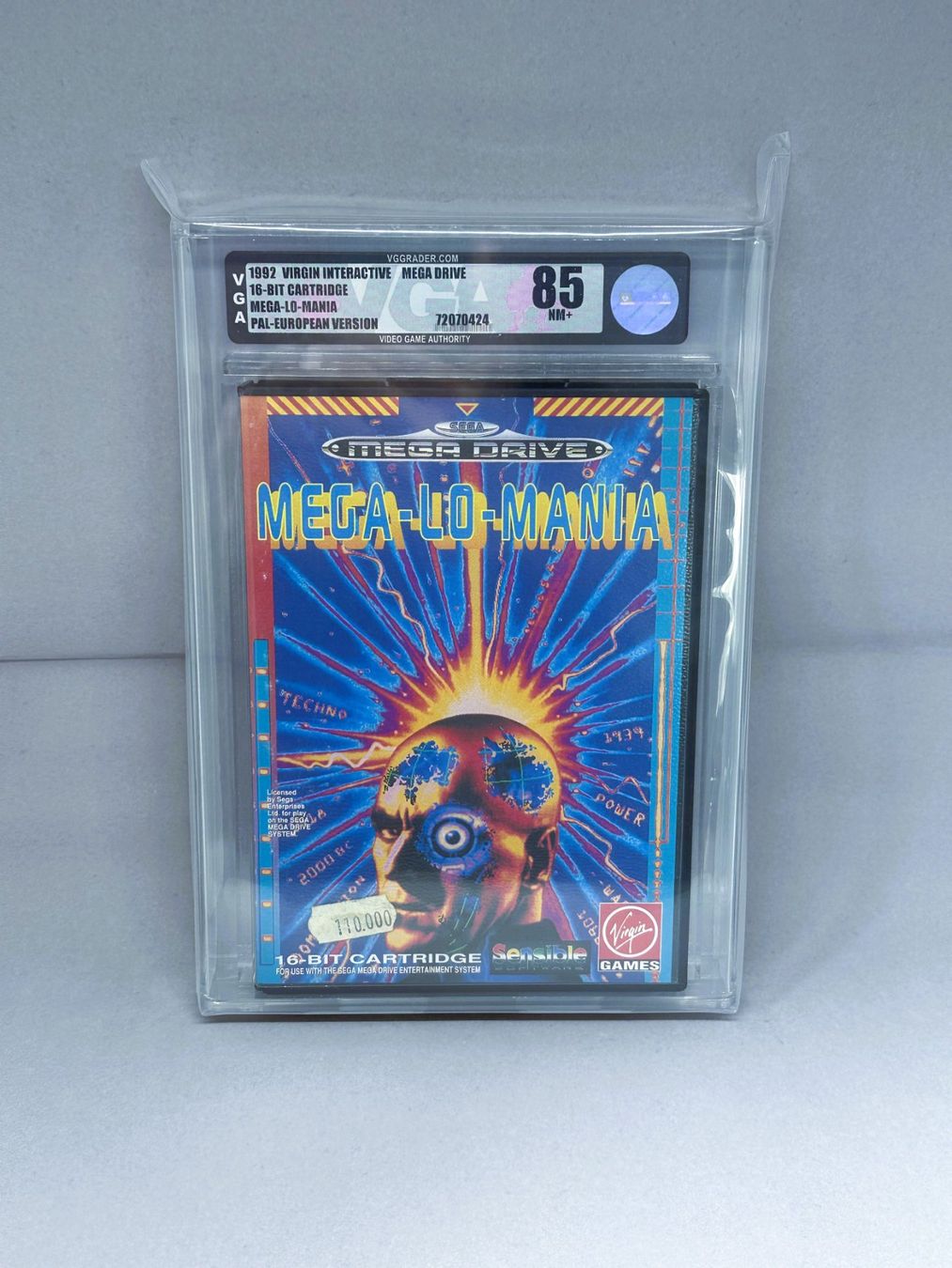 Sega Spiele: MEGA-LO-MANIA SEGA MEGA DRIVE VGA 85 SILVER – Neu und originalverpackt aus Neuenkirch von Armsy