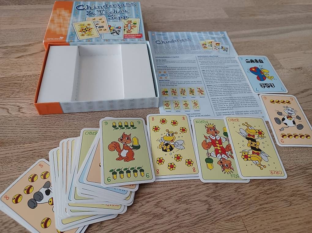 Spiele: Chinderjass / Tschau Sepp – Gebraucht aus Brunnen von 77miul77 1