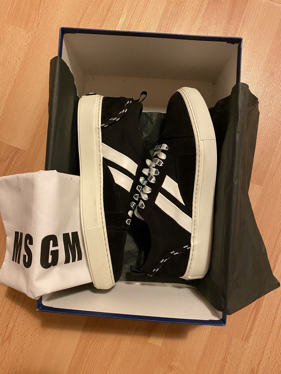 MSGM Chaussures hommes: MSGM Designer-Sneaker schwarz Gr. 40 – Neuf avec emballage d'origine à Zürich par pk8047