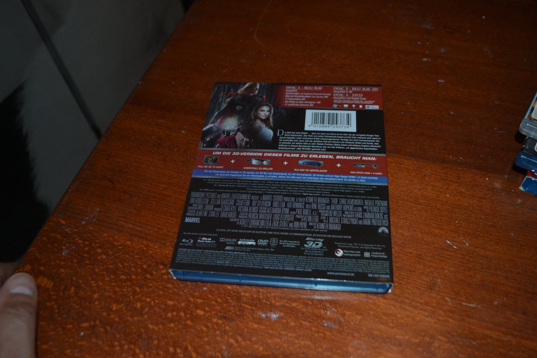 Tutti i DVDs: Thor in 3D – Usato da Laupen ZH venduto da chefdom 1