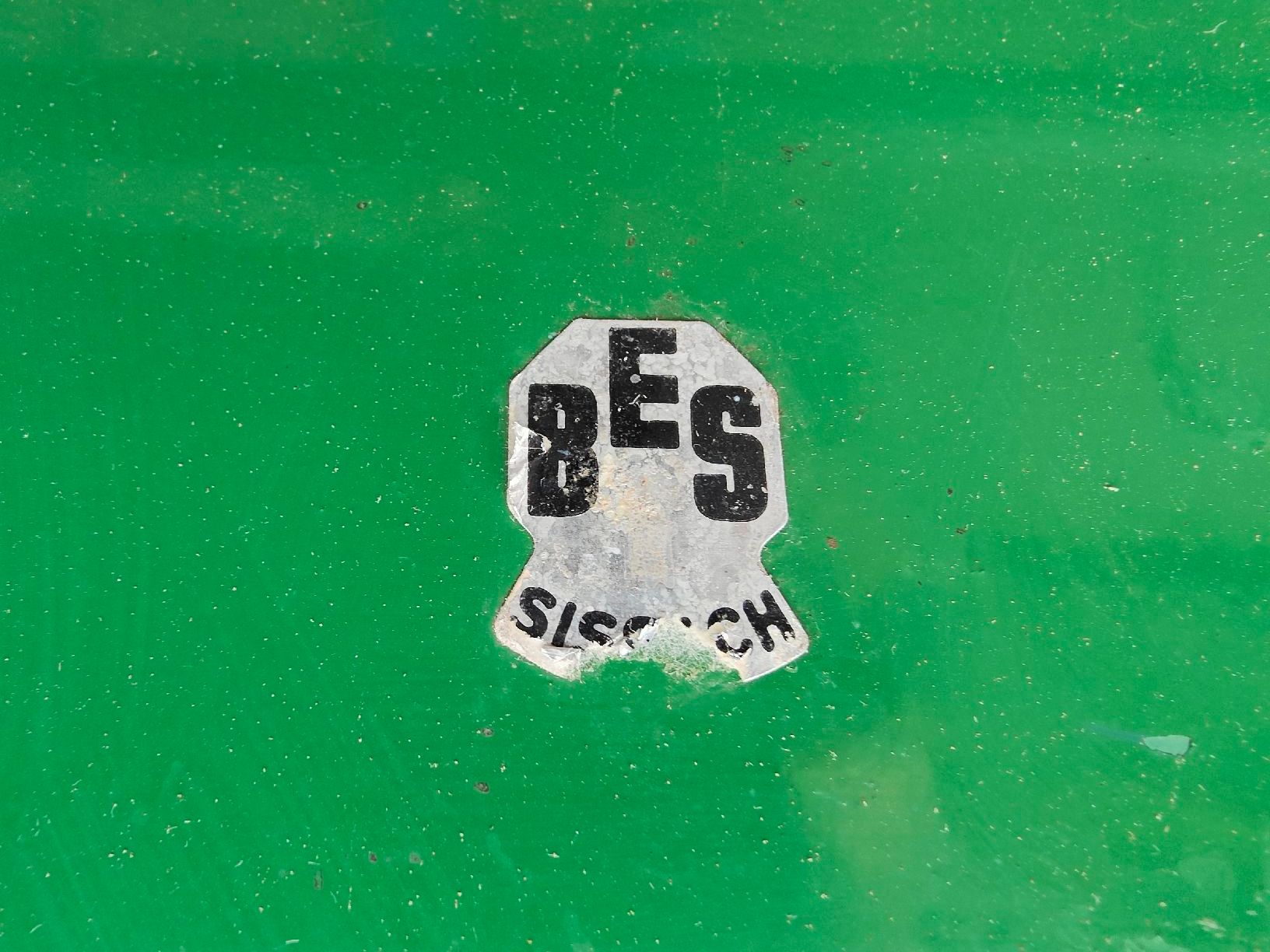 Tischset: Alter Blechtisch Sissach Embru Bigla – Gebraucht aus Mellingen von Artrena 7
