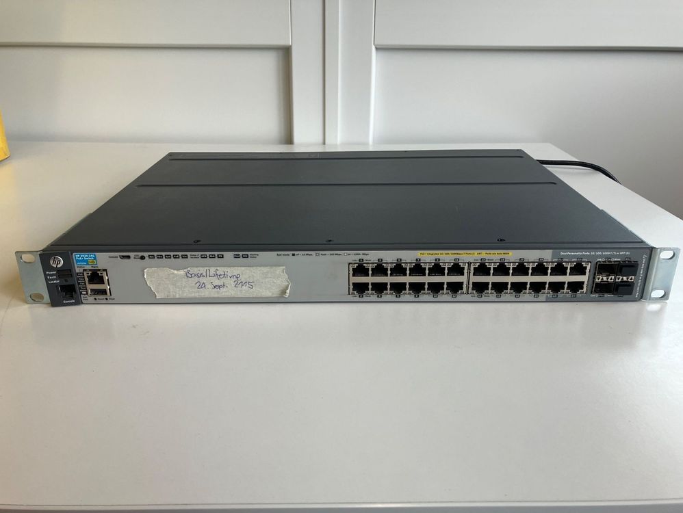HPE Aruba 2920-48G PoE+ Switch (J9729A) – 370W (Gebraucht) in ...