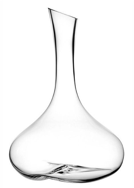 Caraffe: Zieher Pebble Decanter Karaffe aus Borosilikatglas – Nuovo e nell'imballaggio originale da Kägiswil venduto da pebart 1