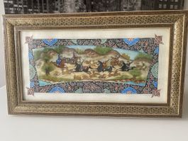 Persische Miniaturmalerei Isfahan,Iran.Persian. Miniatur