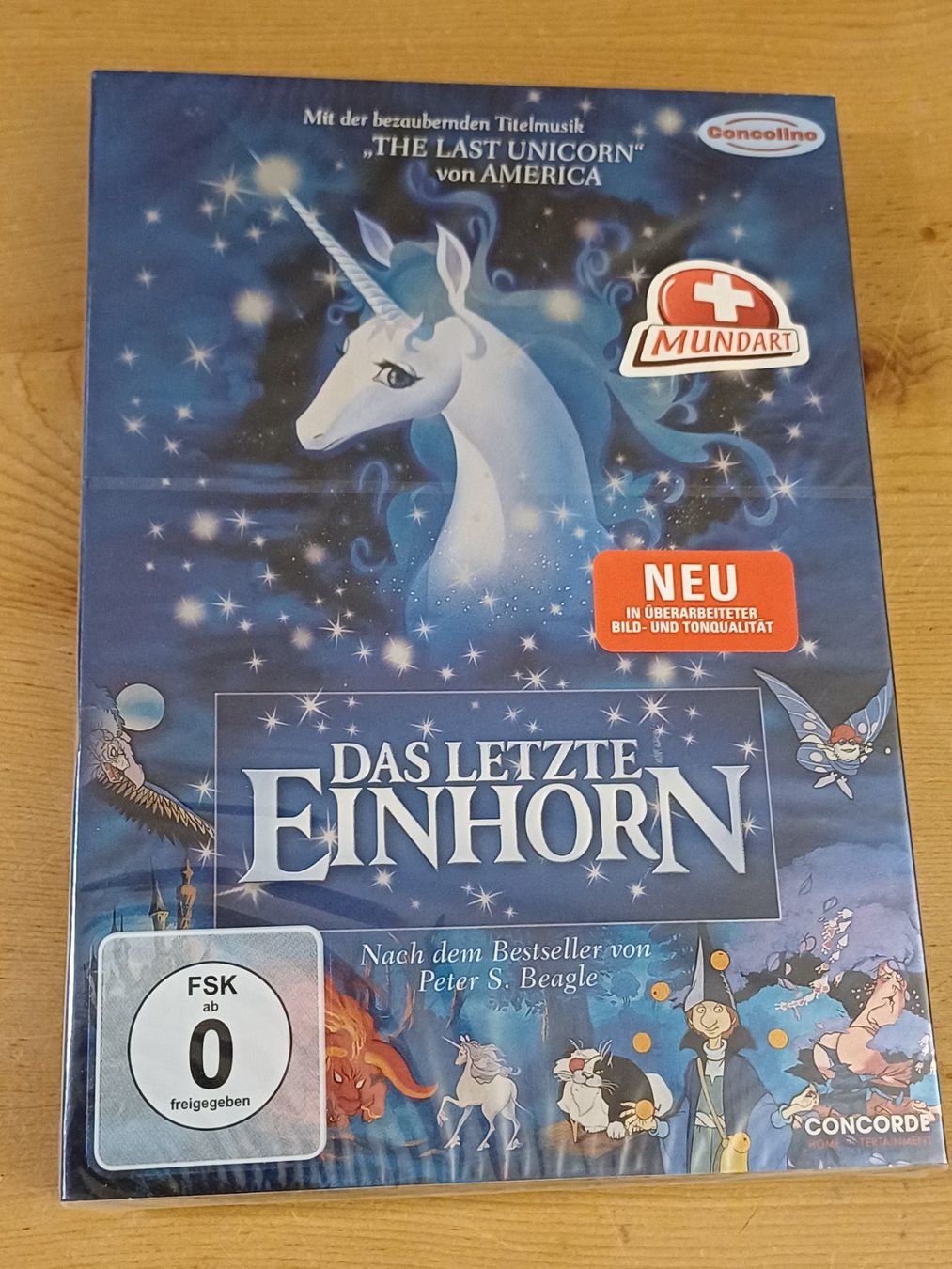 Tutti i DVDs: Das letzte Einhorn (1982) Remastered (neu) – Nuovo e nell'imballaggio originale da Jona venduto da Rreto71