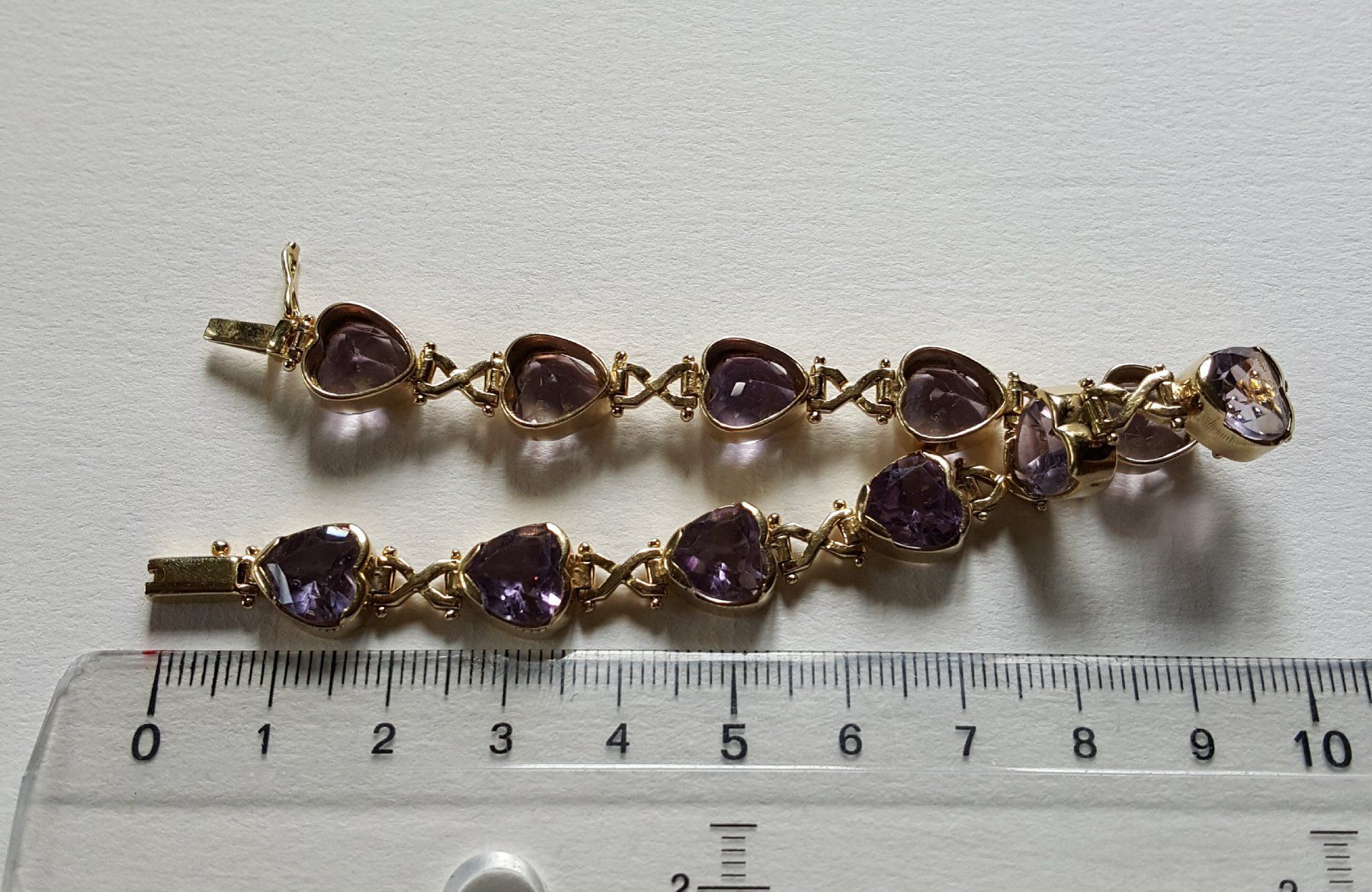 Armbänder & -reifen: Massiv 585 Gold Armband Mit Amethyst – Gebraucht aus Wald ZH von Aniade 6