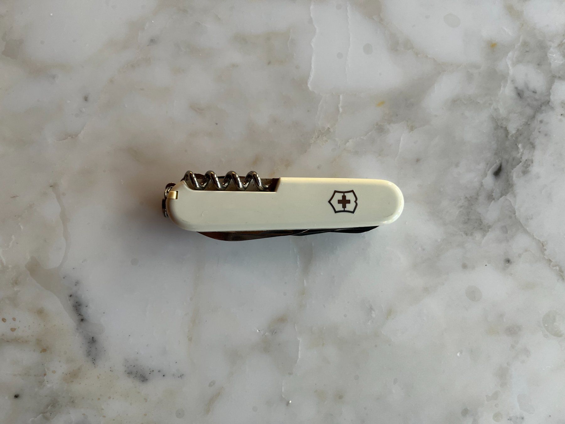Victorinox Coltelli tascabile: Sackmesser Victorinox, weiss – Nuovo (secondo la descrizione) da Bern venduto da cubus01