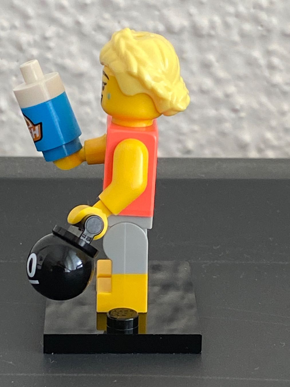 Lego Spielzeuge: Minifigur Lego Gewichtheberin 71045 – Gebraucht aus Eschlikon TG von ArtRecBrick 1
