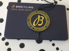 BREITLING ORIG. - INSTRUCTION QUICK START GUIDE BOOKLET NEW