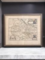 Historische Landkarte aus Umbrien (Italien)