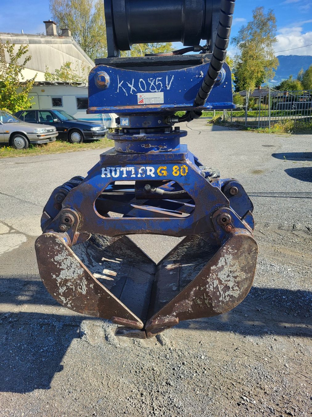 Pinze: Hutter Greifer G80 zu Bagger 7 - 12 Tonnen – Usato da Widnau venduto da weruwi 1