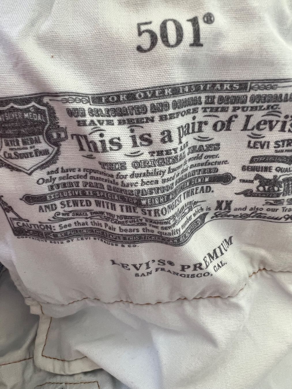 Levi's Jeans: Levi's 501 Jeans, hellblau, W30 / L29 – Usato da Zürich venduto da Girasole232 4