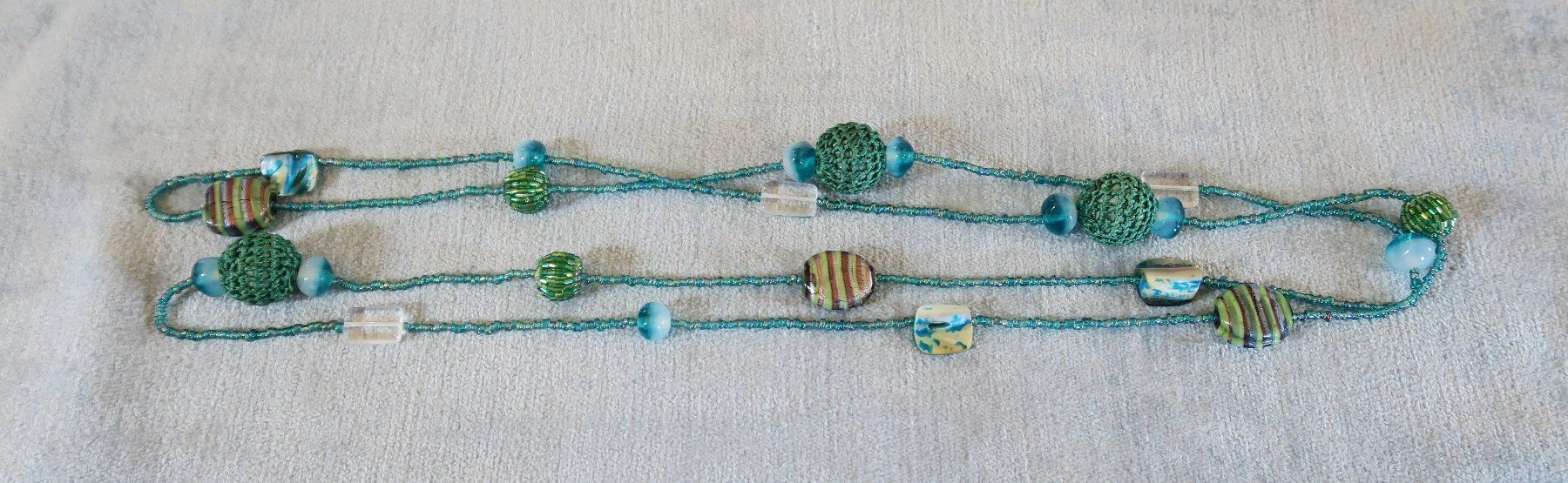 Catenine: Glasperlen - Kette – Usato da Brittnau venduto da marlenestone 3