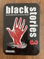 Black Stories 3 Kartenspiel im Metallkoffer neuwertig