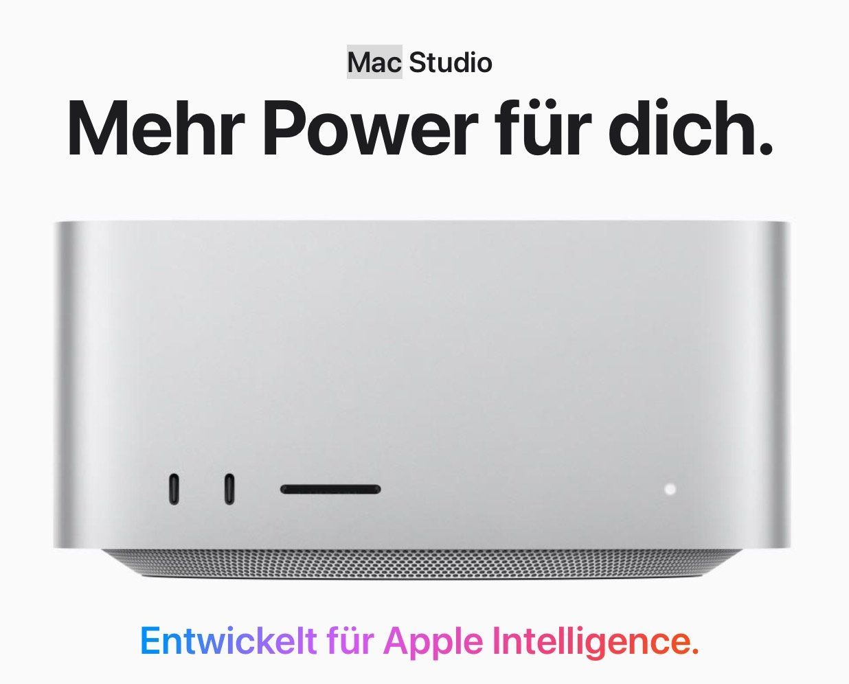 Apple PCs: Apple Mac Studio M4 Max Chip 36 GB / 512 GB SSD Silber – D'occasion à Mettau par ursips1951