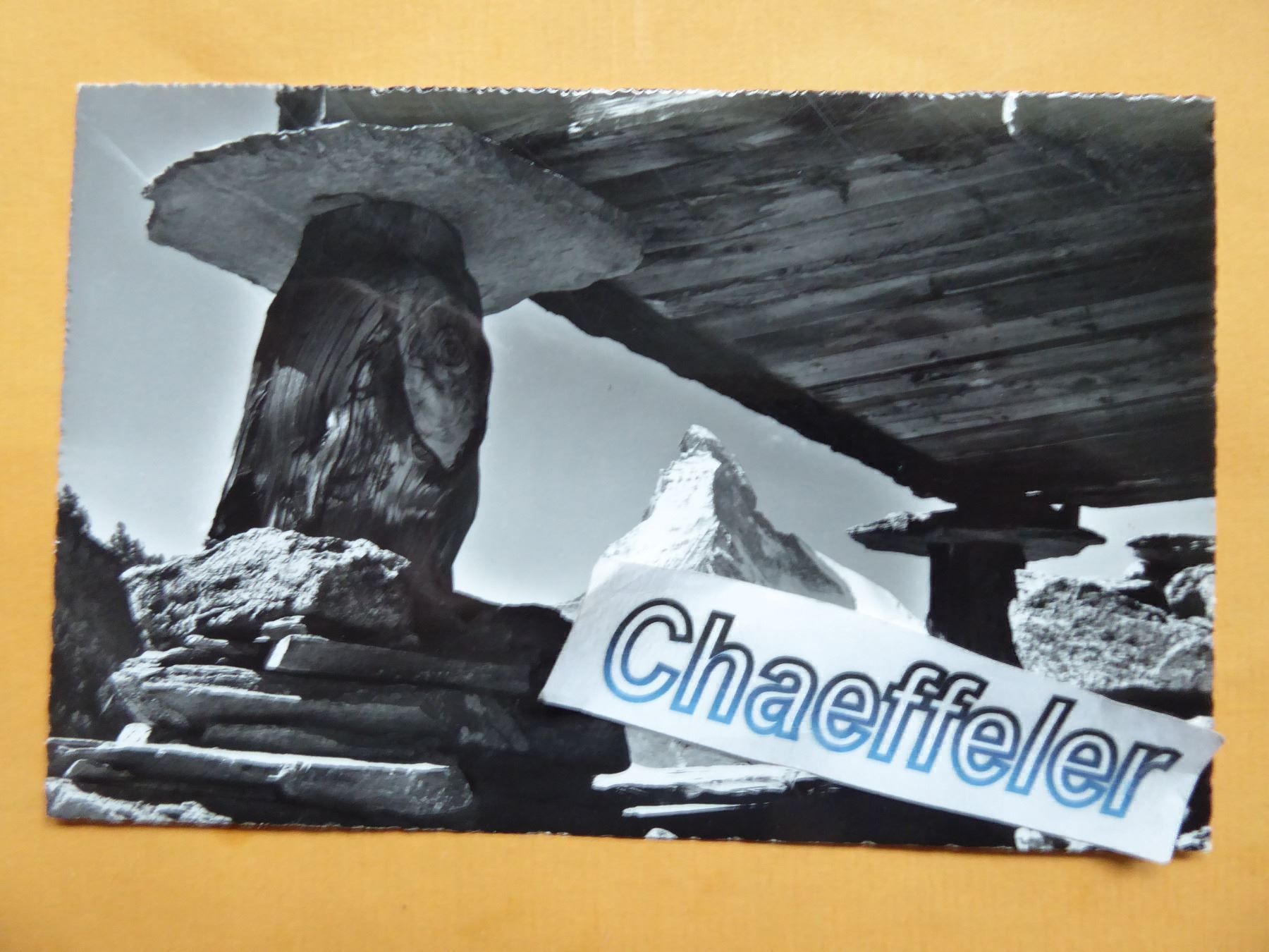 Ansichtskarten: 3533  Zermatt, Findeln mit Matterhorn – Neu (gemäss Beschreibung) aus Zürich von Chaeffeler