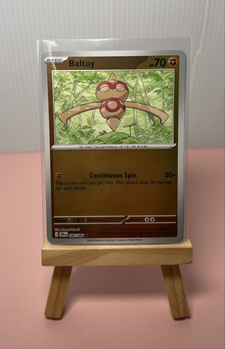 Pokémon Sammelbilder & Trading cards: Pokemon Baltoy 046 Reverse Holo EN – Neu (gemäss Beschreibung) aus Langenthal von EceSuzu