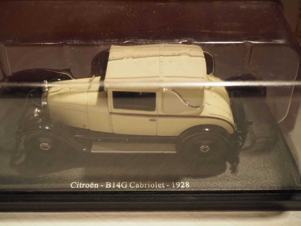 Citroën B14G Sport Radiateur Usine 1928 Gris perle 1/43ème