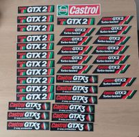 35 Stück Sticker Aufkleber Castrol GT Autocollants