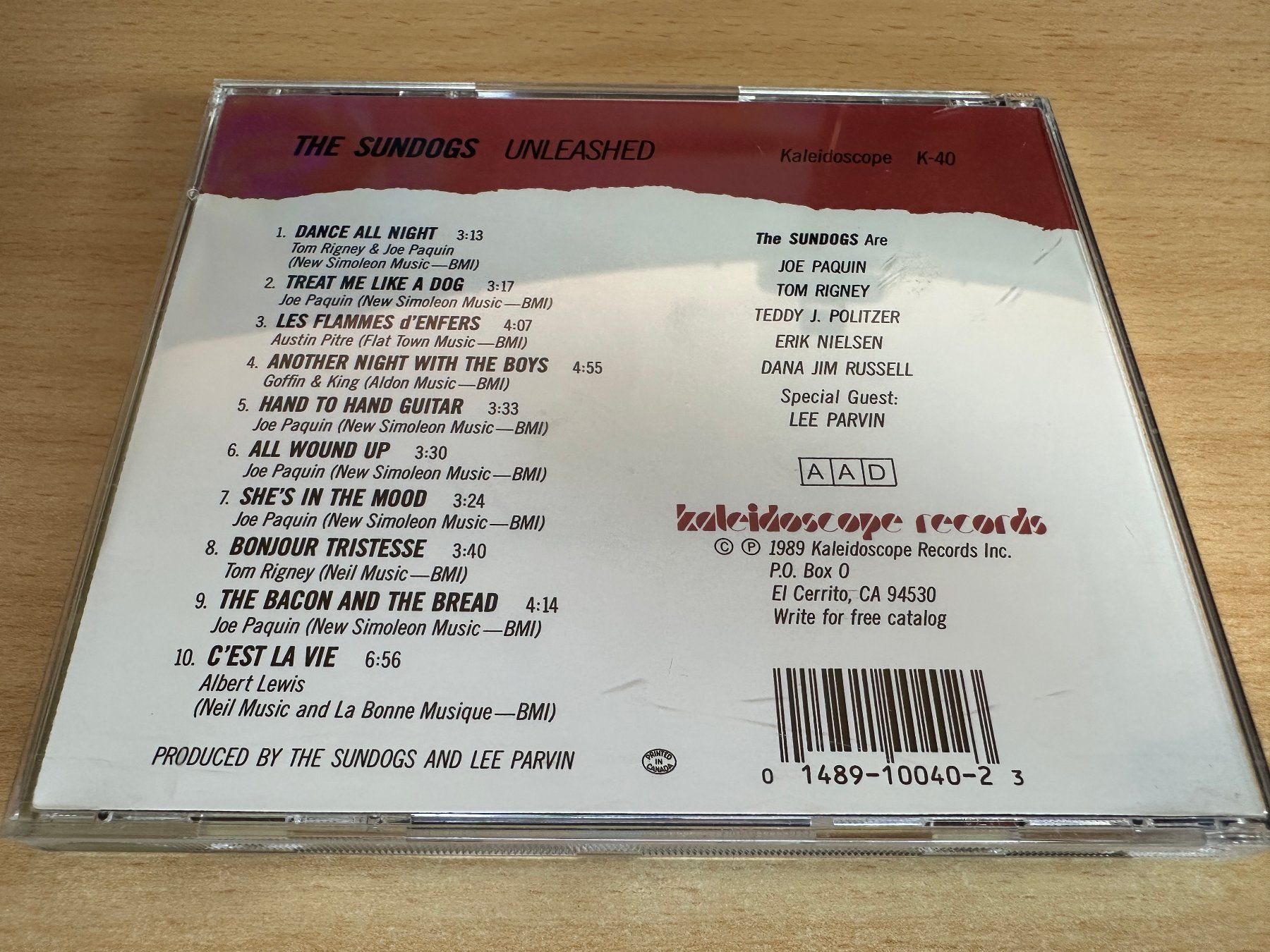 CD: The Sundogs – Unleashed – Usato da Rikon im Tösstal venduto da Alpenmutz 1