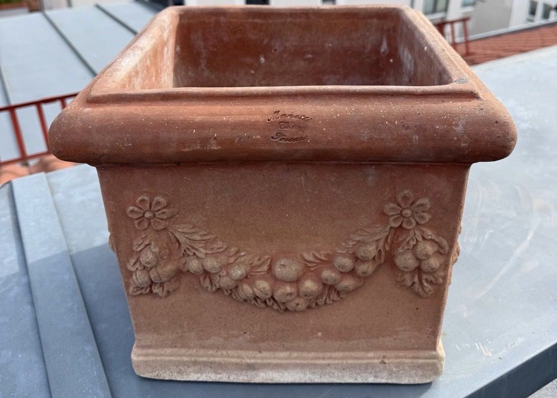 Vasi per fiori: Original Manetti Cotto Toscano Terracotta Topf – Usato da Schindellegi venduto da HeroMan. 3