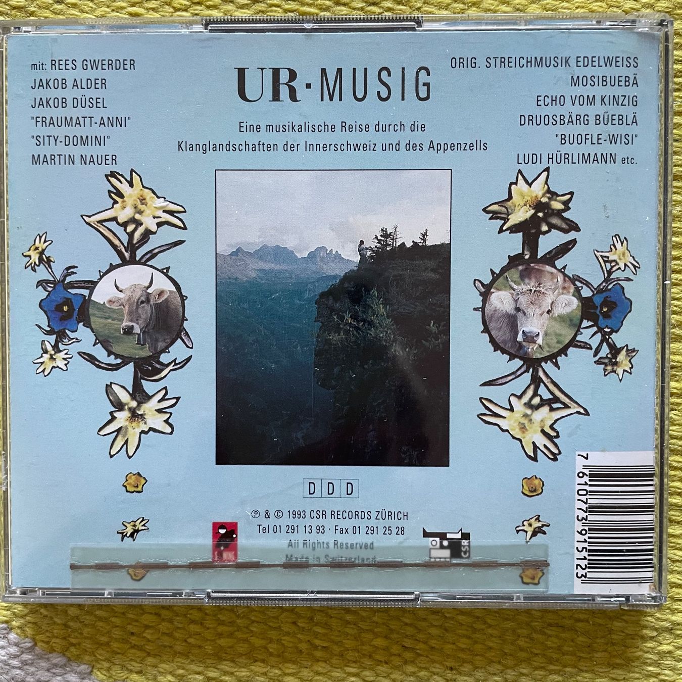 CD: UR - MUSIG-2CD UR - MUSIG – Usato da Rorschacherberg venduto da CD-Roli 1